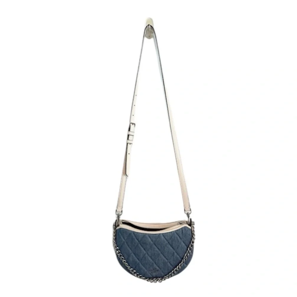 Kate Spade Carey Denim Zip Top Crossbody